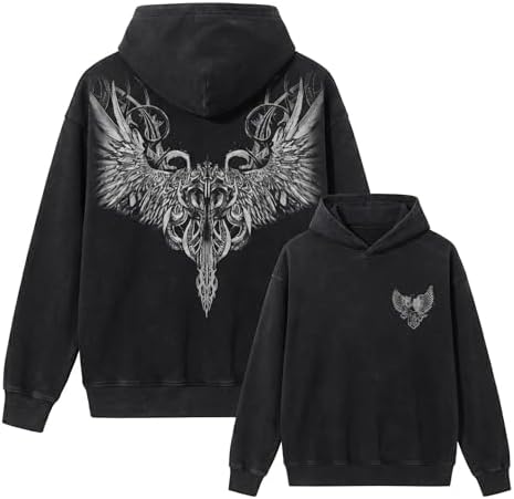 Men's Fairy Grunge Zip Up Jacket Y2k Acubi Cyber Punk Outerwear