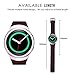 V-MORO Straps Compatible with S2 Bands Soft Silicone Replacement Wristband with Adapters for Gear S2