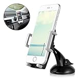 Car Mount, Emelon Universal 2-in-1 Windshield/Dashboard Car Phone Mount Cradle for smartphones or GPS devices 2-3.7