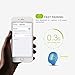 Wireless Earbud, QCY Q26 Bluetooth Invisible Earpiece With Mic, Hands-free Stereo noise canceling for Apple iPhone 7, 7 Plus, 6 Plus, 5S, 4S, and Android Phones - Blue