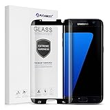 Galaxy S7 Edge Screen Protector, Arbalest [Case Friendly] 3D Curvered High Definition Tempered Glass Screen Protector for Samsung Galaxy S7 Edge (2016) - Black Frame