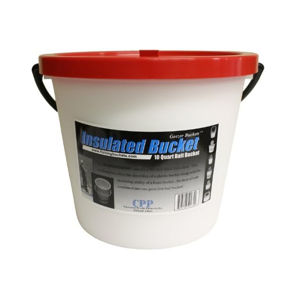 Challenge-50179-Live-10-Quart-Bait-Bucket-1-Piece-White Challenge-50179-Live-10-Quart-Bait-Bucket-1-Piece-White