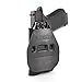 R&R Holsters - Outside The Waistband (OWB) Kydex Paddle Holster for Olight PL-Mini 2 Valkyrie 600 Lumen - Matte Black