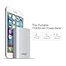 HAME Power Bank, H16 11000 mAh iPhone Charger Ultra Compact External Battery Portable USB Charger for Iphone 6 5s 5c 5, Ipad Air Mini, Galaxy S5 S4, Tab 2, Note 3 4, Lg G3, Nexus, HTC One M8, Moto X?Silver?
