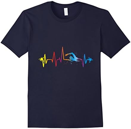 Mens Swimming Gifts Graphic TShirt. Funny Swimming Swim Team Gift 2XL Navy