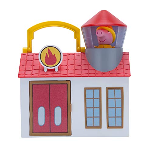 2 Peppa+Pig+Firehouse+Little+Playset