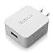 Quick Charge 3.0, iXCC 18W USB Wall Charger (QC 2.0 Compatible) for Galaxy S7 / S6 / Edge, Note 4 / 5, Nexus 6, iPhone 7 / 6, LG G5 and More - White