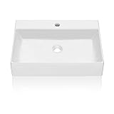 GAOMON Vessel Sink Rectangular, 20"x18" Bathroom