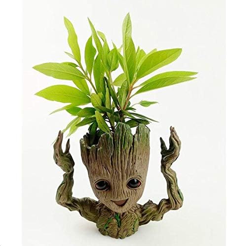 Happy Baby Groot Planter, Guardians of Galaxy Flower Pots, Nursery Planters, Animal Planters, Groot Pot, Groot Gifts for Kids, Groot Vase