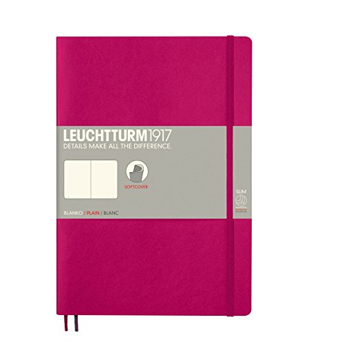 Leuchtturm Softcover Composition B5 Ruled Notebook [Red]