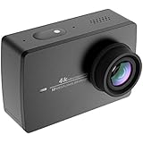 YI 4K Action Camera, 4K/30fps Video 2h Recording Time with 2.2 Inch Touch Retina Screen Sony IMX377 Image Sensor Live Sports Camera 40 Meters Waterproof Camera (Waterproof Case Not Included)