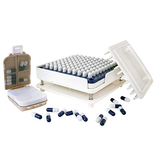 100 Holes Empty Plates/Holder #00 For Capsules - Easy Filler