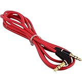 Protronix 3.5mm Stereo AUX Cable Male to Male L-Shaped for Car Audio Headphone Jack (4 Feet)