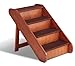 PetSafe CozyUp Folding Wood Pet Steps – PupSTEP Dog and Cat Stairs – Lightweight Durable Wooden Frame Supports up to 200 lb – Side Rails and Non-slip Feet Provide Added Security – 20 inchesthumb 3