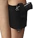 TAKIYA Women's Velcro Closures Holster Concealment Ankle Gun Holster (Black-15