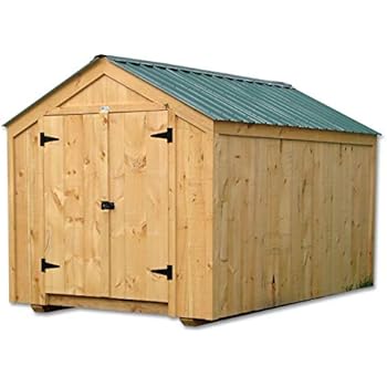 Amazon Com Post And Beam 8x10 Vermonter Shed Kit With Floor