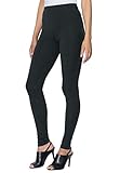 Roamans Women's Plus Size Essential Stretch Knit Ankle Length Leggings