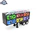 Big Mo's Toys Boys Truck - Transport Carrier Truck with Detachable Cab & Trailer and 6 Cars - Boy Gift Toy