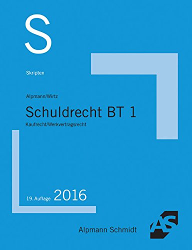 Skript Schuldrecht Bt 1 9783867524483 Amazon Com Books
