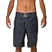 Birdwell Men's 312 Nylon Board Shorts, Long Length (Burgundy, 33)