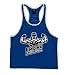 Empire Flex Back Star Wars Men's Stringer Tank Top Deepcut White Trim Small Royal Blue