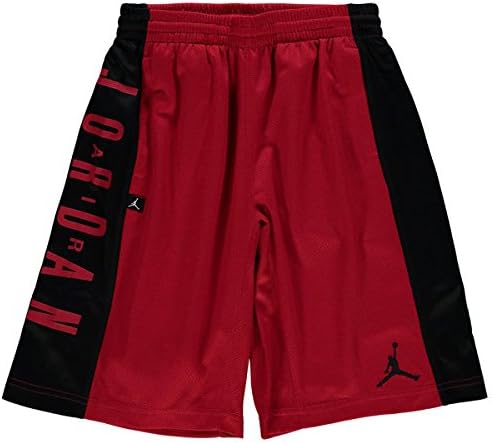 Jordan Big Boys' (8-20) Air Jordan Highlight Basketball Shorts-Red/Black, Medium