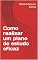 Livro Como realizar um plano de estudo eficaz