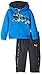 PUMA Baby Boys' 2 Piece Tech Fleece Hoodie Wrapped Cat and Pant Set, Sky Blue, 24 Months