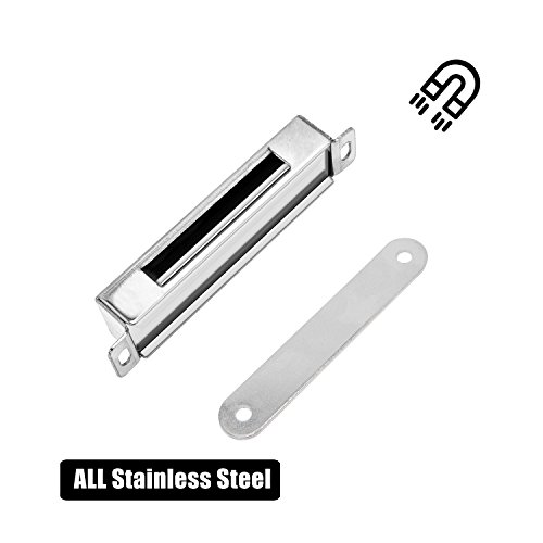 Aybloom Magnetic Door Catch - 4 Pack Stainless Steel Cabinet Magnet Closet Catches Suitable for Cabinets, Doors, Cupboards, Drawers and Shutters - Thumbnail 5