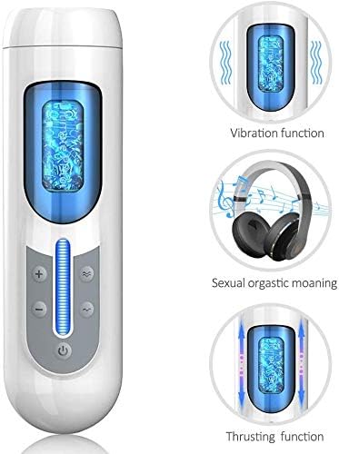 Hymar Real Skin Feeling Mouth Fully Automatic Relaxation Aircraft Male Intelligent Pronunciation Male Másterbrators Toy for Men Model-FJ09