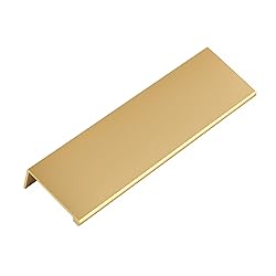 ScentFlows Edge Pulls Gold Finger Pull for Cabinets