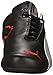 Puma Men's Scuderia Ferrari Future Cat Sneaker, Black/White, 11.5 M US