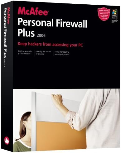 Amazon Com Mcafee Personal Firewall Plus 2006 Version 7 0
