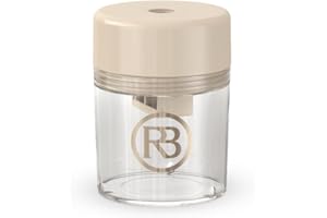 Ravie Beauty Lip & Eye Liner Pencil Sharpener – German Blade, Mess-Free Reservoir, Smooth Precise Tips for Lip & Eye Liners