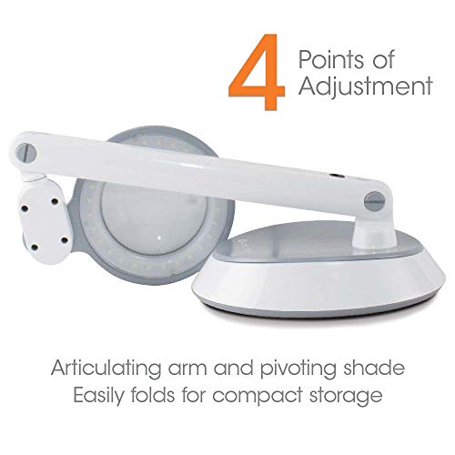 "OttLite Space Saving LED Magnifier Desk Lamp" - Image 6