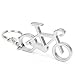 Novelty Bike Bicycle Keychain Keyring Bottle Wine Beer Opener Tool 6 Colors