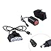 AGPtEK® 3 LED CREE 2500 Lumens Waterproof Bike Cycling Bicycle Light Hand-free Headlamp HeadLight 4 Switch Mode with Rechargeable Battery/Charger For Camping Hiking Bicycling Riding