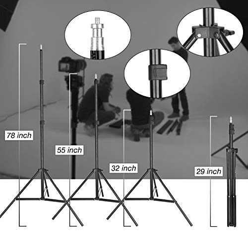 EMART Softbox Lighting Kit with Sandbag, 20"x28" Soft Box Lights Photography Accessories with