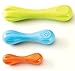 WEST PAW Zogoflex Hurley Dog Bone Chew Toy – Floatable Pet Toys for Aggressive Chewers, Catch, Fetch – Bright-Colored Bones for Dogs – Recyclable, Dishwasher-Safe, Non-Toxic, Large, Granny Smith