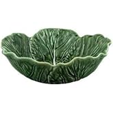 Bordallo Pinheiro Cabbage Bowl 27 Oz Individual Salad Bowl Green, Set of 2