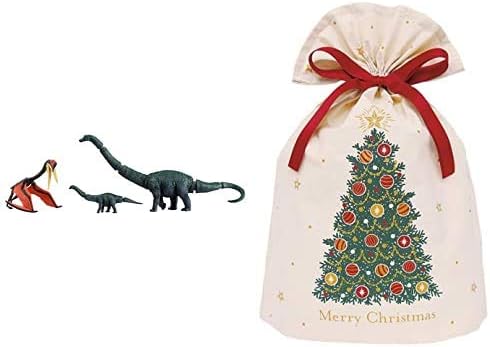 Amazon アニア 05 対決 巨大恐竜セット インディゴ クリスマス ラッピング袋 コットンバッグl クリスマスツリー グリーン Xg609 クリスマス雑貨 おもちゃ