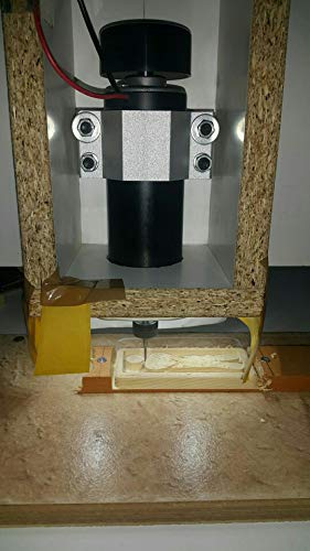500W Spindle Motor, Cooled CNC Spindle Milling Motor 0.5KW 52MM ER11 cnc Spindle Motor DIY DC 100V For PCB Milling Machine