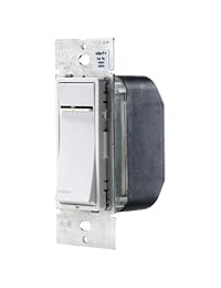 Leviton Vizia RF+   Control de velocidad de ventilador silencioso de 1.5 A para aplicaciones unipolares, VRF01 1LZ, 0 volts