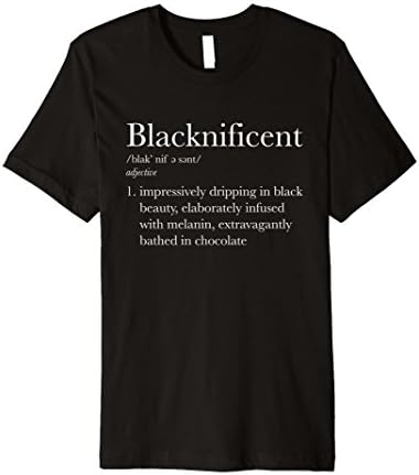 Blacknificent Black Pride Black History Month Tee
