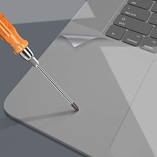 LENTION Palm Rest Cover Skin Compatible MacBook Pro (16 inch, 2019, Model A2141), Protective Vinyl Decal Sticker with Trackpad Protector (Space Gray)… - Image 7