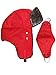 Simplicity Men Women's Winter Weatherproof Faux Fur Lined Trapper Hat with and Mask