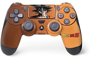Skinit Decal Gaming Skin Compatible with PS4 Controller - Officially Licensed Dragon Ball Z Goku Portrait Design
