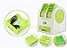 Alytimes Desktop Dual Bladeless Portable Adjustable Angles Scented Air Conditioning Air Cooler USB Electric Mini Fan (Air Fan-Green)