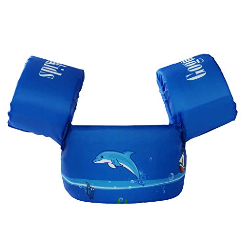 Sundwsports Swimming Float Vest Kids Swim Training Jacket Toddler Learn-to-Swim Boys Girls