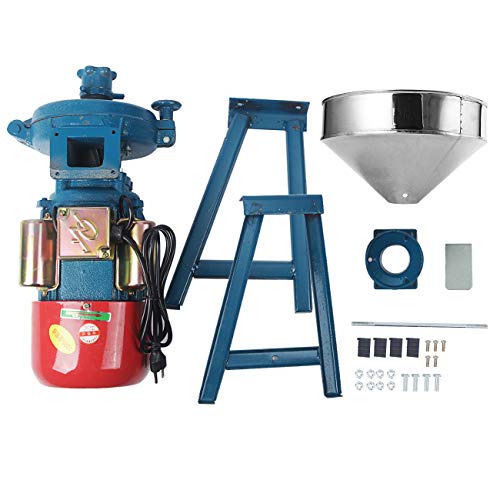 BIZOEPRO 2200W Commercial Grinder Professional Grain Mill Adjustable Grinding Miller With Funnel For Flour Corn Wheat Herb Pepper Coffee